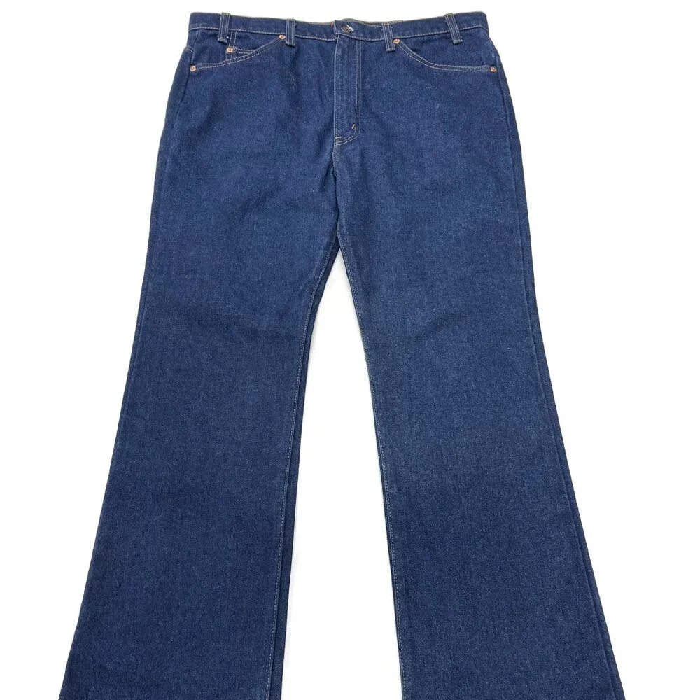 Vintage Levis Jeans Orange Tab Mens 38 x 32 Blue 20516‎ 0914 USA Made Denim